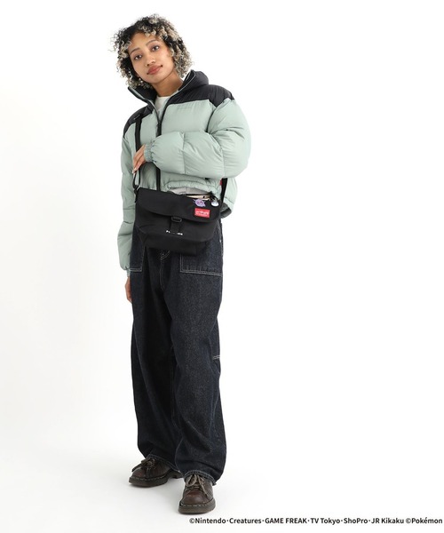 Manhattan Portage（マンハッタンポーテージ）の「Manhattan Portage/マンハッタンポーテージ ショルダーバック "ポケモン" NYLON MESSENGER BAG (XXS) FZP Pokemon 25 MP1603FZPPKMN（ショルダーバッグ・メンズ・ブラック×レッド・FREE）」の15枚目の写真
