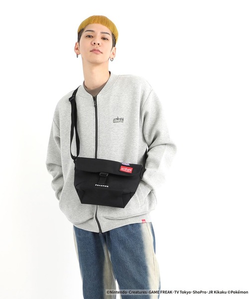 Manhattan Portage（マンハッタンポーテージ）の「Manhattan Portage/マンハッタンポーテージ ショルダーバック "ポケモン" NYLON MESSENGER BAG (XXS) FZP Pokemon 25 MP1603FZPPKMN（ショルダーバッグ・メンズ・ブラック×レッド・FREE）」の14枚目の写真