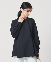 タフタ ギャザー ティアードワンピース ‐ウォッシャブル‐（ワンピース