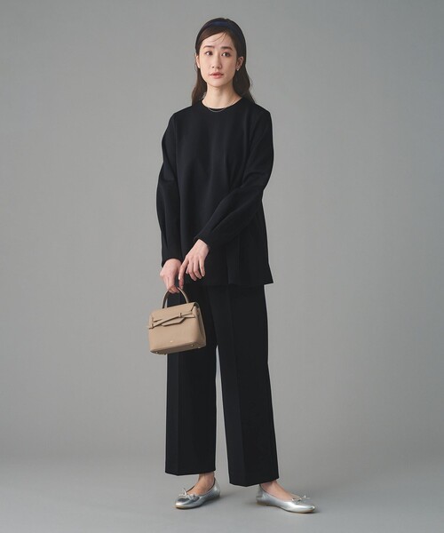 UNITED ARROWS(ユナイテッドアローズ)の「SPONGY クルーネック ギャザー ブラウス(シャツ/ブラウス・レディース・オフホワイト/ブラック/ネイビー・38/36)」の20枚目の写真