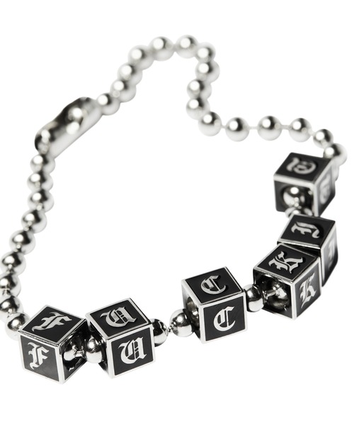 HUF（ハフ）の「BLOCKS BRACELET（ブレスレット・メンズ・シルバー・S/M）」の4枚目の写真