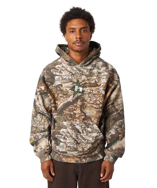 HUF X REALTREE HEAVYWEIGHT HOODIE（パーカー）｜HUF（ハフ）の