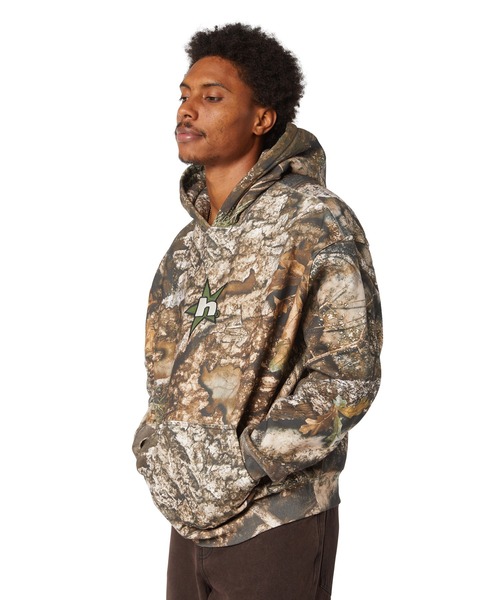 HUF X REALTREE HEAVYWEIGHT HOODIE（パーカー）｜HUF（ハフ）の
