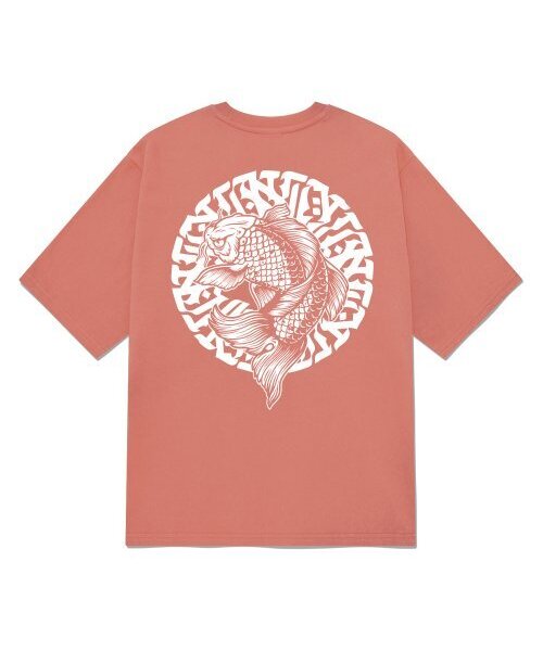 KAN6312(カン6312)の「KGTP0204 ミル 20番手 半袖Tシャツ インディピンク(Tシャツ/カットソー・メンズ・その他・LARGE/MEDIUM/SMALL/X-LARGE)」の1枚目の写真