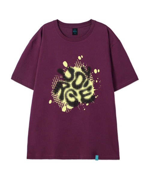 ASTRAL PROJECTION（アストラルプロジェクション）の「[ボイジ]コットンルーズフィット半袖Tシャツ_プラムパープル（Tシャツ/カットソー・メンズ・その他・LARGE/MEDIUM/X-LARGE/XX-LARGE）」の2枚目の写真