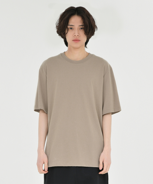 BROWNYARD（ブラウンヤード）の「エッセンシャルTシャツ、ベージュ（Tシャツ/カットソー・メンズ・その他・3/4/5）」の3枚目の写真