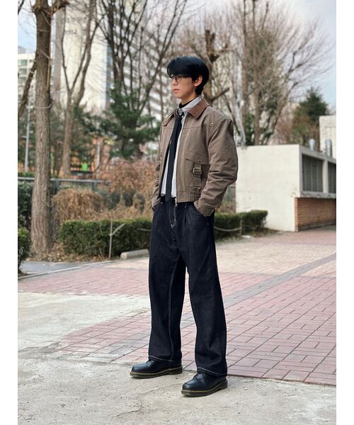 LMOOD(エルムード)の「チェスター ハンティング ブルゾンジャケット カーキ(ミリタリージャケット・レディース・その他・44/46/48)」の14枚目の写真
