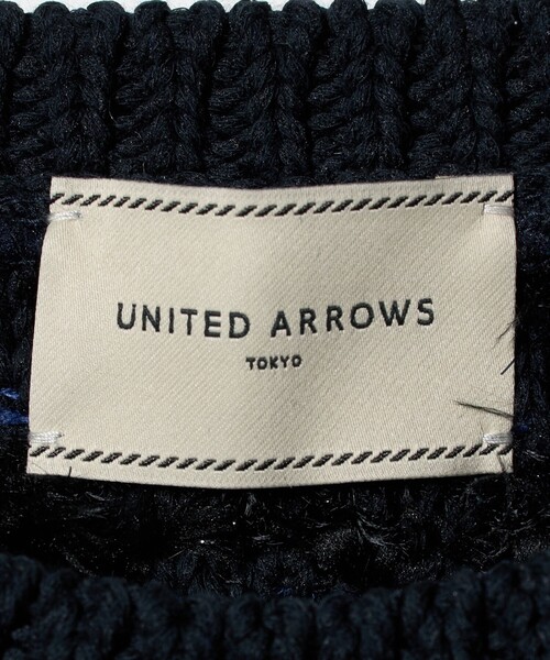 ミックスヤーン ペプラム ベスト（ベスト）｜UNITED ARROWS