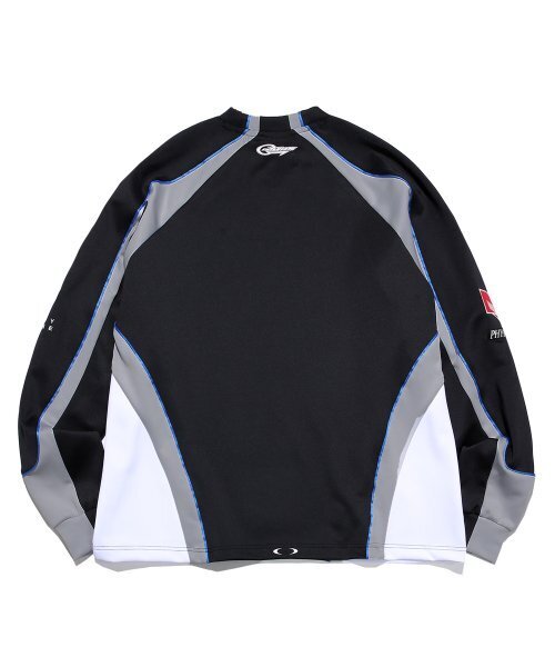 PHYSICAL DEPARTMENT(フィジカル デパートメント)の「マッシュモーターサイクルラグランロングスリーブ_ブラック(Tシャツ/カットソー・レディース・その他・SMALL/MEDIUM/LARGE/WS)」の3枚目の写真