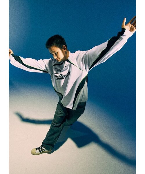 PHYSICAL DEPARTMENT(フィジカル デパートメント)の「マッシュモーターサイクルラグランロングスリーブ_ブラック(Tシャツ/カットソー・レディース・その他・SMALL/MEDIUM/LARGE/WS)」の8枚目の写真