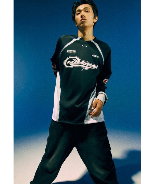 PHYSICAL DEPARTMENT(フィジカル デパートメント)の「マッシュモーターサイクルラグランロングスリーブ_ブラック(Tシャツ/カットソー・レディース・その他・SMALL/MEDIUM/LARGE/WS)」の9枚目の写真