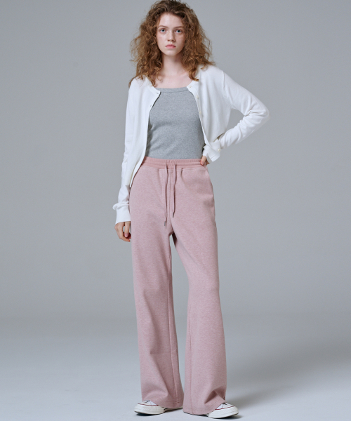 MALOUPE（マロップ）の「2303 ニットコーデュロイフレアパンツ（ピンク）（その他パンツ・レディース・ピンク・MEDIUM/SMALL）」の5枚目の写真