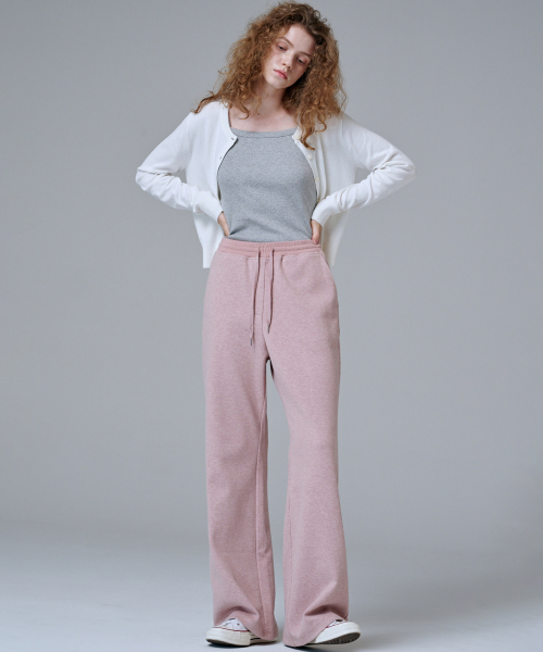 MALOUPE（マロップ）の「2303 ニットコーデュロイフレアパンツ（ピンク）（その他パンツ・レディース・ピンク・MEDIUM/SMALL）」の6枚目の写真
