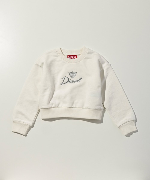 セール】DIESEL（ディーゼル）Kids & Junior ブランドロゴスウェット