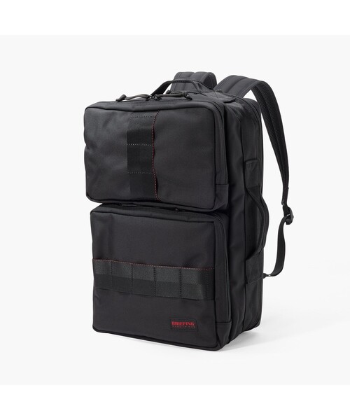 BRIEFING(ブリーフィング)の「【BRIEFING GOLF/ブリーフィングゴルフ】TRINITY PACK(バックパック/リュック・メンズ・ブラック/グリーン系その他・FREE)」の2枚目の写真