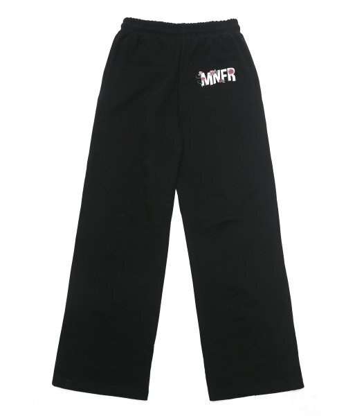 Monkey Flower（モンキーフラワー）の「共用セミワイドフィットスウェットパンツ/MF1WTP04U BLACK（スウェットパンツ・メンズ・その他・LARGE）」の2枚目の写真