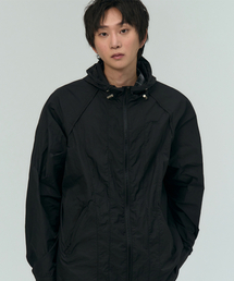 メンズのナイロンジャケット（ブラック/黒色系）ファッション通販