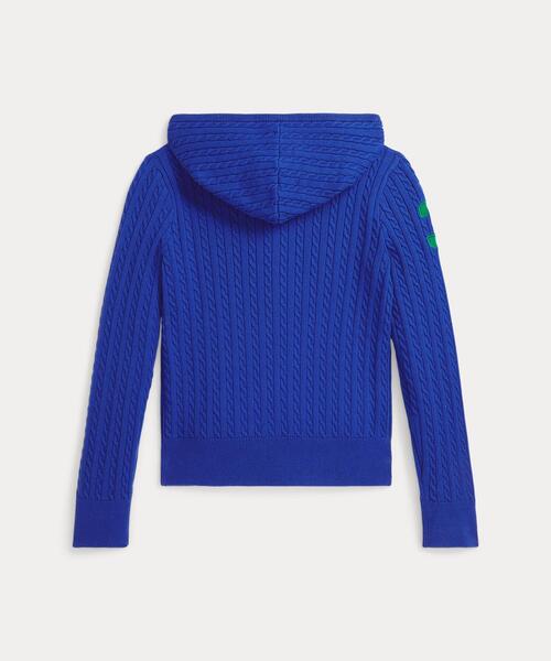 Big Pony ミニケーブル フルジップ フーディ（パーカー）｜POLO RALPH