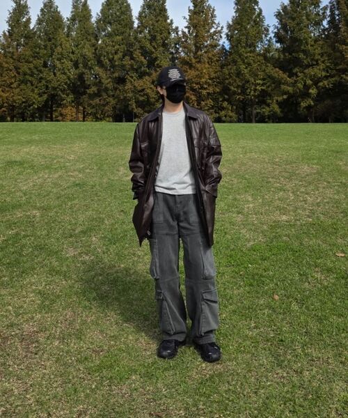 ANYTIME LOREAK(エニタイムロレーク)の「CAMELLIA BIG CARGO PANTS-CHARCOAL(その他パンツ・レディース・その他・MEDIUM/LARGE)」の6枚目の写真