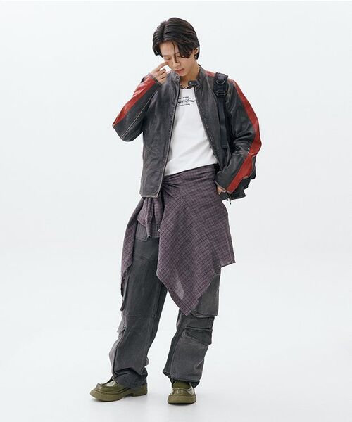 ANYTIME LOREAK(エニタイムロレーク)の「CAMELLIA BIG CARGO PANTS-CHARCOAL(その他パンツ・レディース・その他・MEDIUM/LARGE)」の10枚目の写真