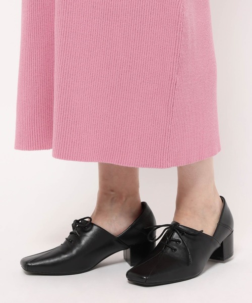 mysty woman（ミスティウーマン）の「バイカラーニットポロワンピース 636599（ワンピース・レディース・グレー/ピンク/ネイビー・FREE）」の15枚目の写真