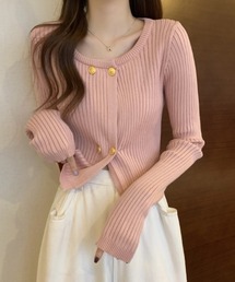 スクエアネック」に該当するカーディガン/ボレロファッション通販