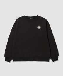【REAL STANDARD】TC裏起毛 ヴィンテージライク ラインリブ クルーネックスウェット