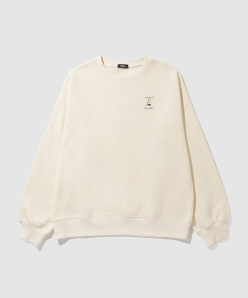 Mac-House(マックハウス)の「【REAL STANDARD】TC裏起毛 ヴィンテージライク ラインリブ クルーネックスウェット(スウェット・メンズ・ネイビー/キナリ/グレー/チャコールグレー/ブラック/ワイン・M/L/XL)」の12枚目の写真