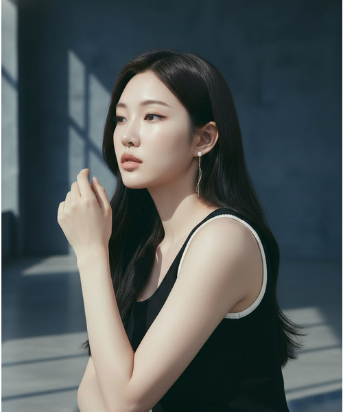 Burner(バーナー)の「【Sonu jewelry(ソヌジュエリー)】ツイストラインパールイヤリング son-egs-6-5【RBTS】(イヤリング・レディース・ゴールド・FREE)」の11枚目の写真