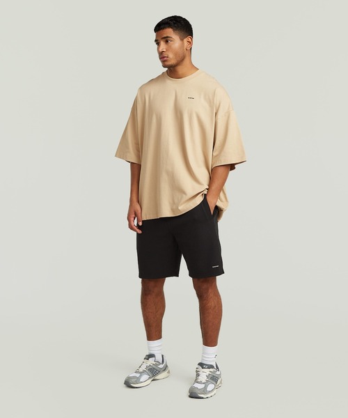 G-STAR（ジースター）の「Structured Jersey Shorts/ワッフルコットンジャージーショートパンツ（その他パンツ・メンズ・ダークブラック/ダークオリーブ・X-SMALL/X-LARGE/LARGE/MEDIUM/SMALL）」の12枚目の写真