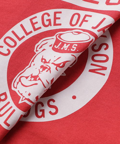 JACKSON MATISSE（ジャクソンマティス）の「【JACKSON MATISSE/ジャクソンマティス】 620 COLLEGE OF JACKSON S（Tシャツ/カットソー・レディース・レッド・MEDIUM）」の7枚目の写真