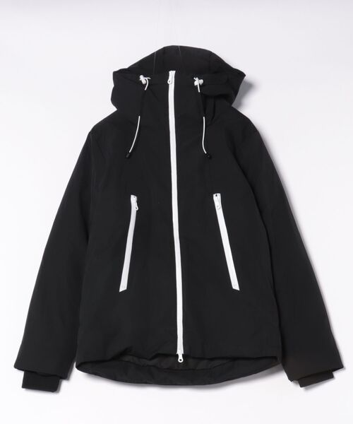 MMMM(エムエムエムエム)の「【SR】【it】【MMMM】コーティングストレッチフーデッドダウンジャケット(ダウンジャケット/コート・メンズ・チャコールグレー/オリーブ/ブラック×ホワイト・LARGE/X-LARGE/MEDIUM)」の2枚目の写真