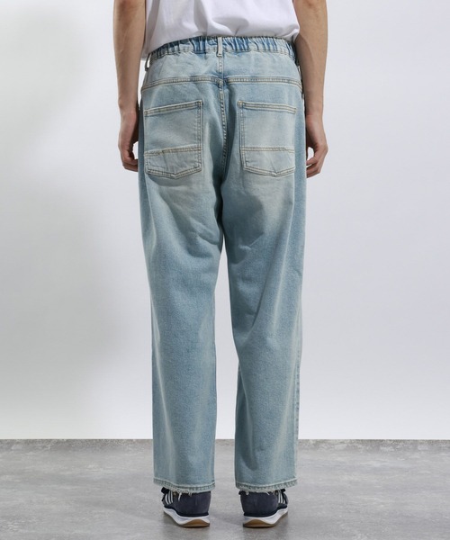 BAYFLOW（ベイフロー）の「ルーズテーパードデニムパンツ（デニムパンツ・メンズ・スカイブルー/ブルー・LARGE/MEDIUM）」の12枚目の写真