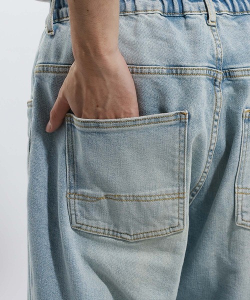 BAYFLOW（ベイフロー）の「ルーズテーパードデニムパンツ（デニムパンツ・メンズ・スカイブルー/ブルー・LARGE/MEDIUM）」の17枚目の写真