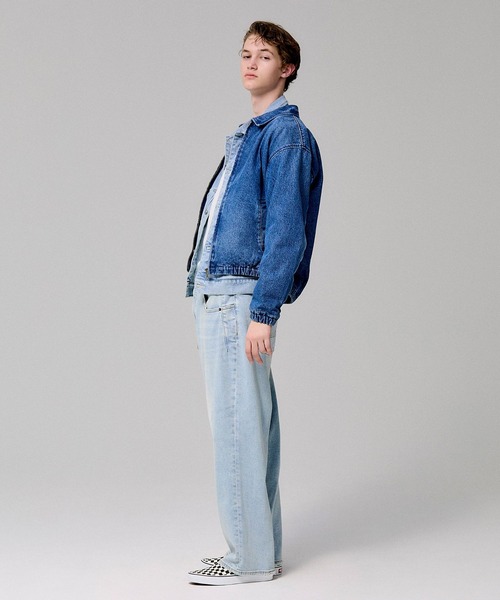 BAYFLOW（ベイフロー）の「ルーズテーパードデニムパンツ（デニムパンツ・メンズ・スカイブルー/ブルー・MEDIUM/LARGE）」の20枚目の写真