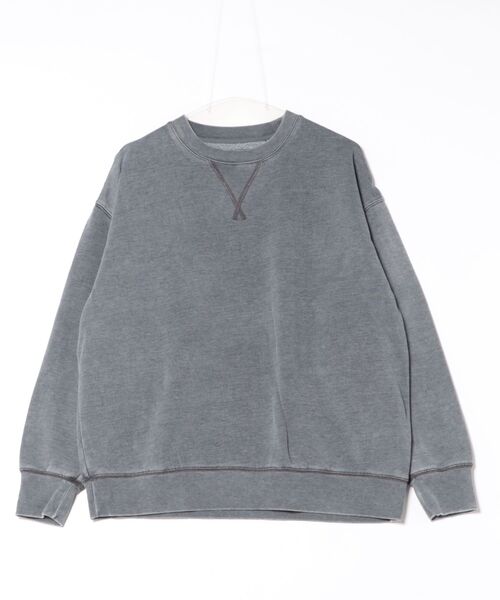 《many men many mind》T/C裏起毛オパールクルーネック