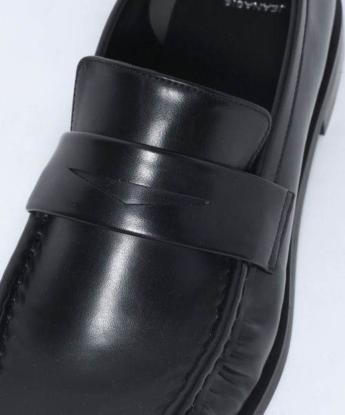 JEANASIS（ジーナシス）の「シャーリングローファー/645735（ローファー・レディース・ブラック/ベージュ系その他/ダークブラウン・LARGE/MEDIUM）」の9枚目の写真