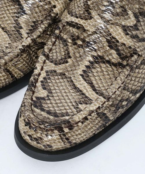 JEANASIS（ジーナシス）の「シャーリングローファー/645735（ローファー・レディース・ブラック/ベージュ系その他/ダークブラウン・LARGE/MEDIUM）」の11枚目の写真