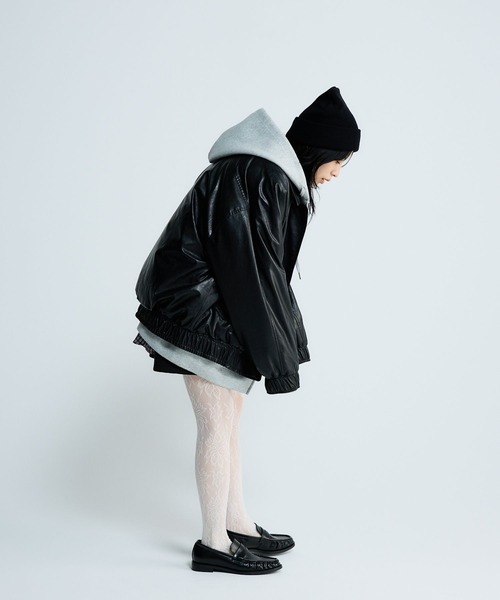 JEANASIS（ジーナシス）の「シャーリングローファー/645735（ローファー・レディース・ブラック/ベージュ系その他/ダークブラウン・LARGE/MEDIUM）」の18枚目の写真