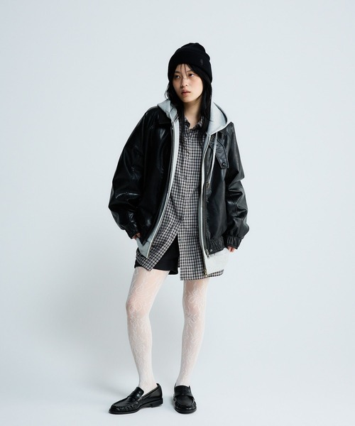 JEANASIS（ジーナシス）の「シャーリングローファー/645735（ローファー・レディース・ブラック/ベージュ系その他/ダークブラウン・LARGE/MEDIUM）」の19枚目の写真