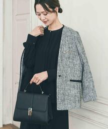 ピンタックゴールドボタンブラウス｜オフィスカジュアル/フォーマル/オケージョン/セレモニー/入卒式/お呼ばれ