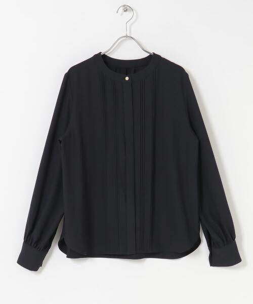 URBAN RESEARCH DOORS(アーバンリサーチドアーズ)の「ピンタックゴールドボタンブラウス(シャツ/ブラウス・レディース・ネイビー/オフホワイト・FREE)」の17枚目の写真