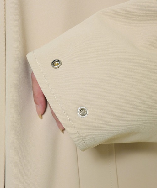 BABYLONE(バビロン)の「【多機能素材】オーバーフォルムコート(その他アウター・レディース・ブラック/ベージュ・フリー)」の18枚目の写真