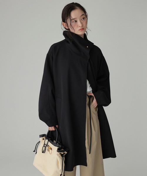 BABYLONE(バビロン)の「【多機能素材】オーバーフォルムコート(その他アウター・レディース・ブラック/ベージュ・フリー)」の3枚目の写真