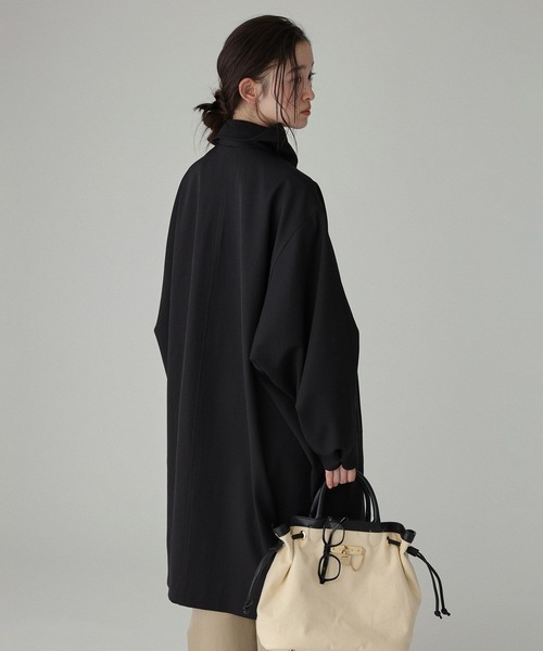 BABYLONE(バビロン)の「【多機能素材】オーバーフォルムコート(その他アウター・レディース・ブラック/ベージュ・フリー)」の5枚目の写真