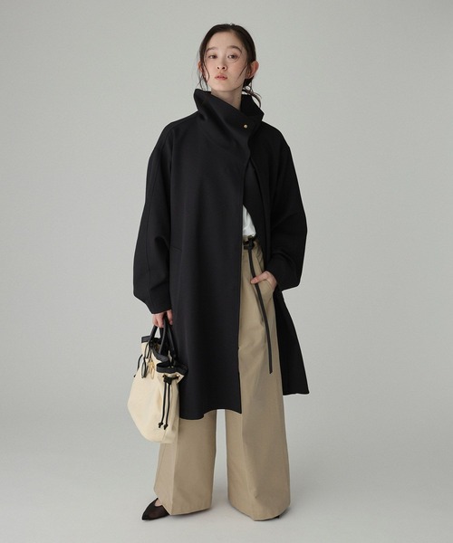 BABYLONE(バビロン)の「【多機能素材】オーバーフォルムコート(その他アウター・レディース・ブラック/ベージュ・フリー)」の6枚目の写真