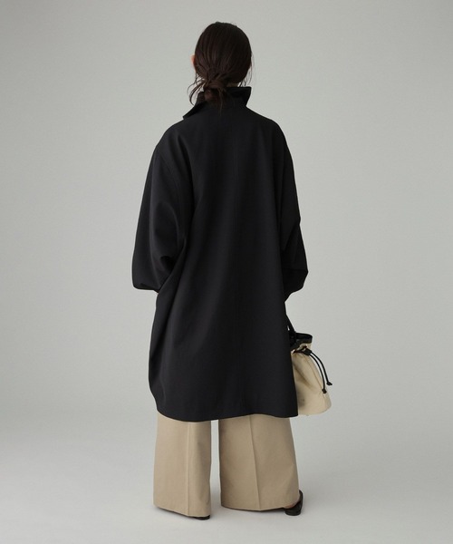 BABYLONE(バビロン)の「【多機能素材】オーバーフォルムコート(その他アウター・レディース・ブラック/ベージュ・フリー)」の9枚目の写真