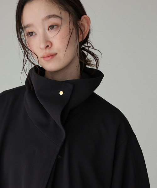 BABYLONE(バビロン)の「【多機能素材】オーバーフォルムコート(その他アウター・レディース・ブラック/ベージュ・フリー)」の10枚目の写真