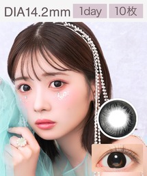 marble（マーブル）の「Marble 1day ナチュラルブラック (10枚入り)（コンタクトレンズ・カラコン）」