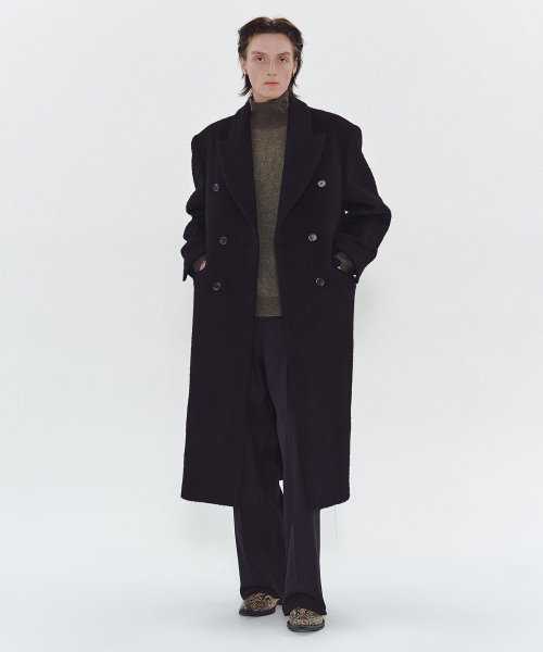 MMIC（エムエムアイシー）の「NOIR COAT (BLACK)（チェスターコート・メンズ・その他・M/L/XL）」の2枚目の写真
